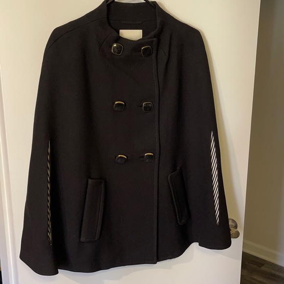 BNWT Kate Spade Sophie Cape Black L